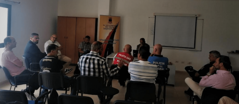 Imagen de la reunión de la Junta de Seguridad / TA